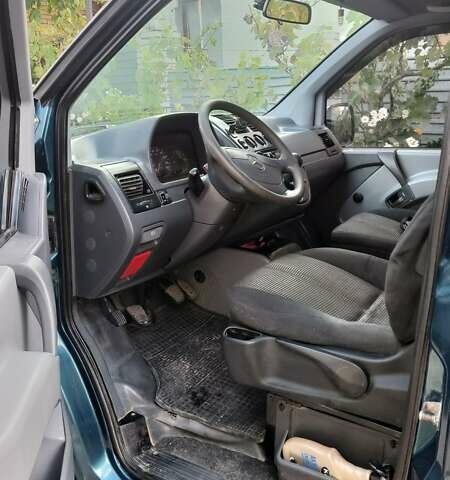 Зеленый Мерседес Вито, объемом двигателя 2.3 л и пробегом 548 тыс. км за 4650 $, фото 6 на Automoto.ua