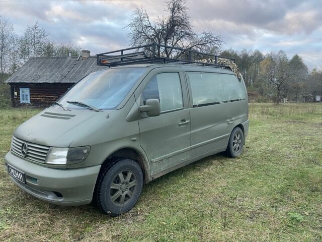 Зеленый Мерседес Вито, объемом двигателя 2.3 л и пробегом 350 тыс. км за 2500 $, фото 2 на Automoto.ua
