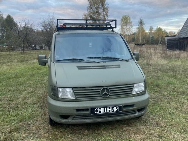 Зеленый Мерседес Вито, объемом двигателя 2.3 л и пробегом 350 тыс. км за 2500 $, фото 1 на Automoto.ua