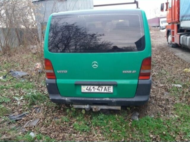 Зеленый Мерседес Вито, объемом двигателя 0 л и пробегом 362 тыс. км за 2500 $, фото 1 на Automoto.ua