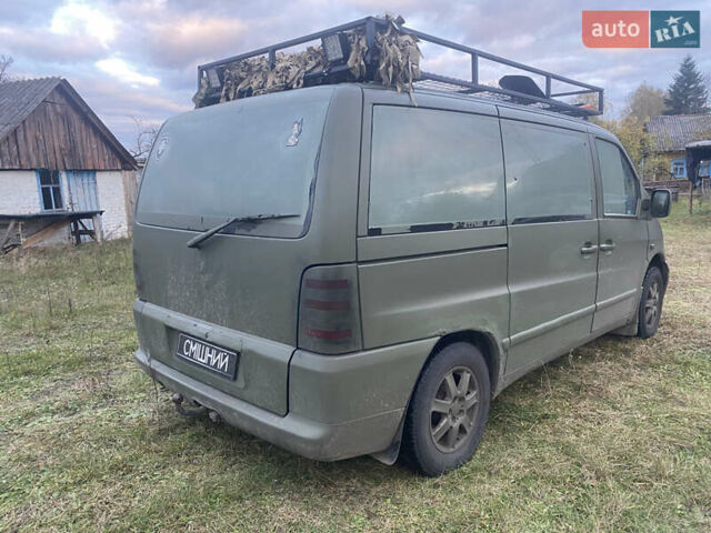 Зеленый Мерседес Вито, объемом двигателя 2.3 л и пробегом 350 тыс. км за 2500 $, фото 4 на Automoto.ua