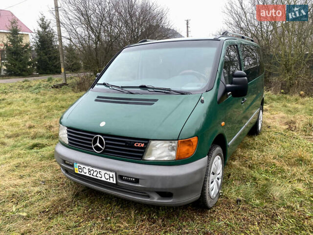 Зеленый Мерседес Вито, объемом двигателя 2.2 л и пробегом 370 тыс. км за 6000 $, фото 18 на Automoto.ua