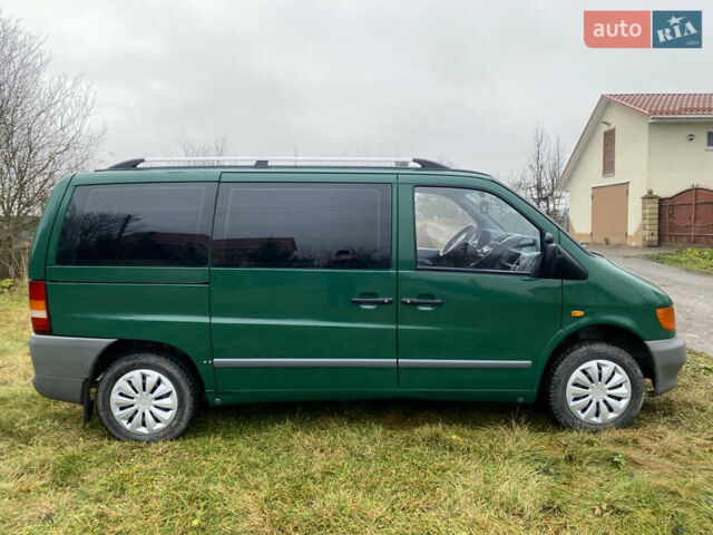 Зеленый Мерседес Вито, объемом двигателя 2.2 л и пробегом 370 тыс. км за 6000 $, фото 6 на Automoto.ua