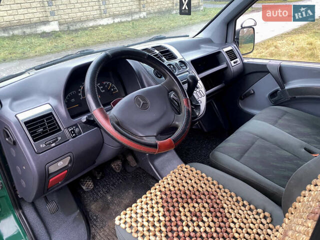 Зеленый Мерседес Вито, объемом двигателя 2.2 л и пробегом 370 тыс. км за 6000 $, фото 35 на Automoto.ua