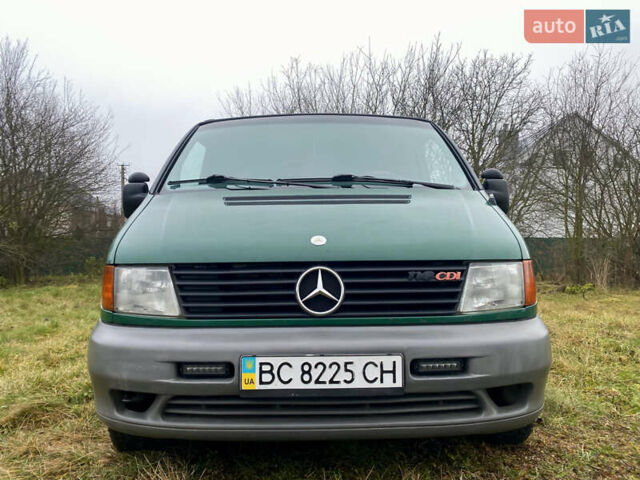 Зеленый Мерседес Вито, объемом двигателя 2.2 л и пробегом 370 тыс. км за 6000 $, фото 20 на Automoto.ua