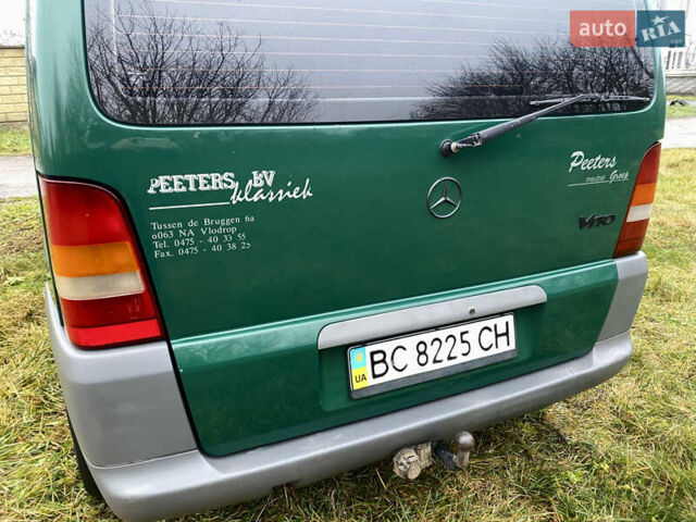 Зеленый Мерседес Вито, объемом двигателя 2.2 л и пробегом 370 тыс. км за 6000 $, фото 10 на Automoto.ua