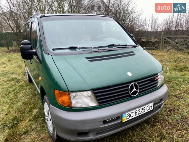 Зеленый Мерседес Вито, объемом двигателя 2.2 л и пробегом 370 тыс. км за 6000 $, фото 21 на Automoto.ua