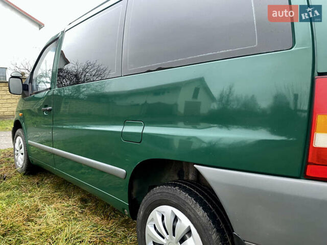 Зеленый Мерседес Вито, объемом двигателя 2.2 л и пробегом 370 тыс. км за 6000 $, фото 12 на Automoto.ua