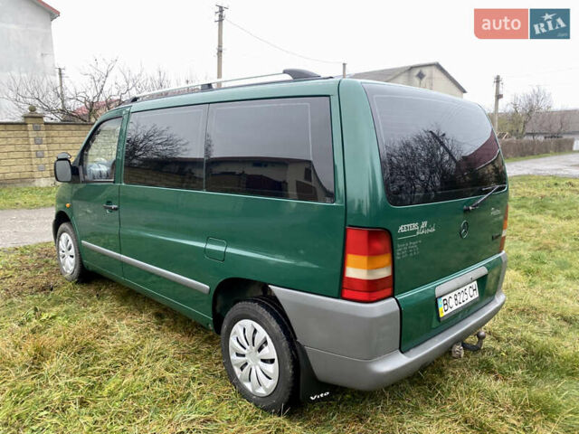 Зеленый Мерседес Вито, объемом двигателя 2.2 л и пробегом 370 тыс. км за 6000 $, фото 11 на Automoto.ua