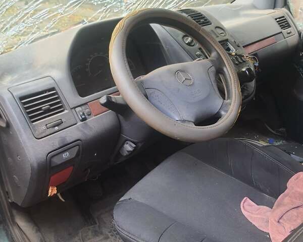 Зеленый Мерседес Вито, объемом двигателя 2.15 л и пробегом 368 тыс. км за 1700 $, фото 11 на Automoto.ua