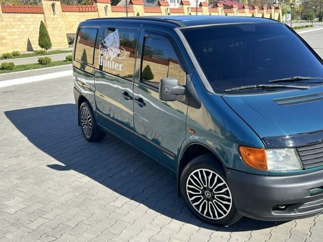 Зеленый Мерседес Вито, объемом двигателя 2.2 л и пробегом 280 тыс. км за 4350 $, фото 4 на Automoto.ua