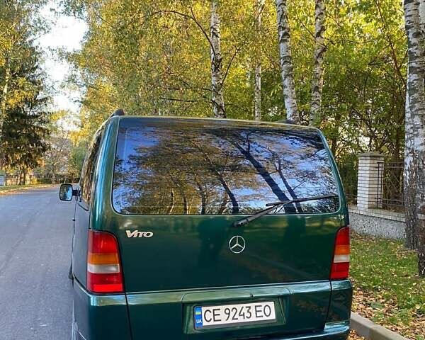 Зеленый Мерседес Вито, объемом двигателя 2.15 л и пробегом 311 тыс. км за 6500 $, фото 4 на Automoto.ua