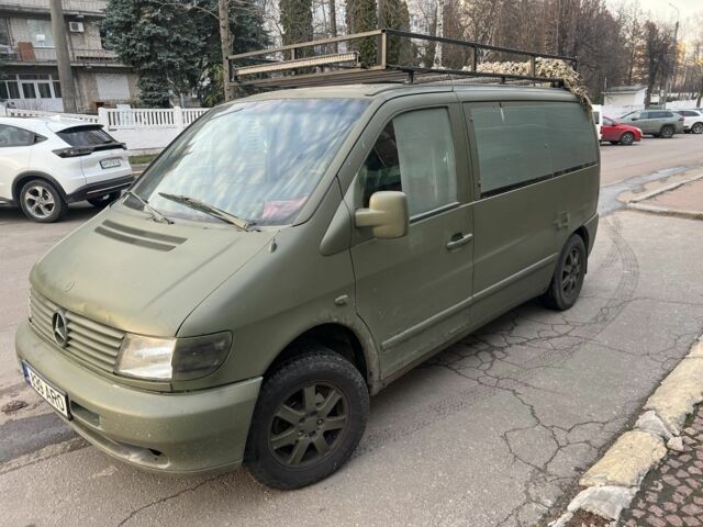 Зеленый Мерседес Вито, объемом двигателя 2 л и пробегом 400 тыс. км за 3050 $, фото 2 на Automoto.ua
