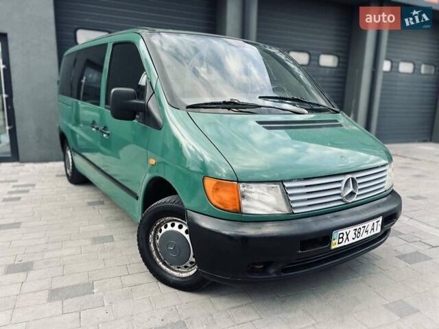 Зеленый Мерседес Вито, объемом двигателя 2.2 л и пробегом 325 тыс. км за 3499 $, фото 2 на Automoto.ua