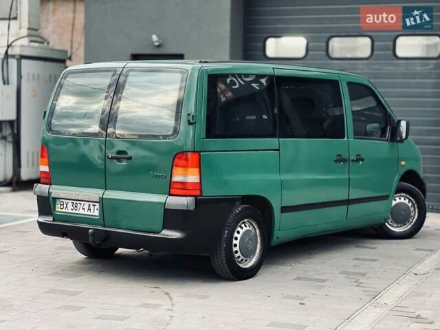 Зеленый Мерседес Вито, объемом двигателя 2.2 л и пробегом 325 тыс. км за 3499 $, фото 11 на Automoto.ua