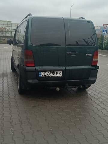 Зеленый Мерседес Вито, объемом двигателя 2.2 л и пробегом 430 тыс. км за 6200 $, фото 5 на Automoto.ua