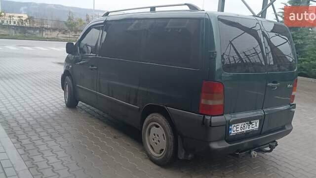 Зеленый Мерседес Вито, объемом двигателя 2.2 л и пробегом 430 тыс. км за 6200 $, фото 4 на Automoto.ua