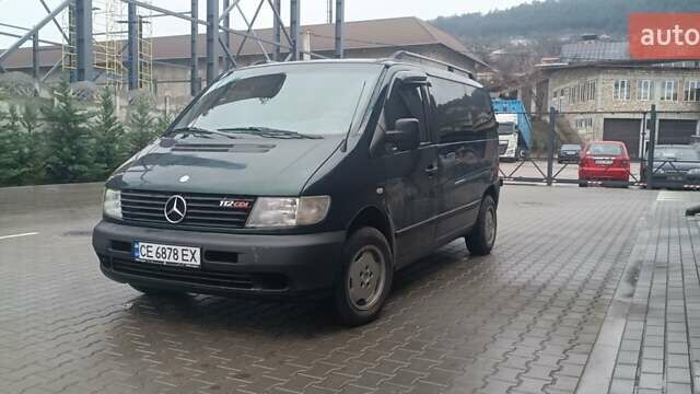 Зеленый Мерседес Вито, объемом двигателя 2.2 л и пробегом 430 тыс. км за 6200 $, фото 3 на Automoto.ua