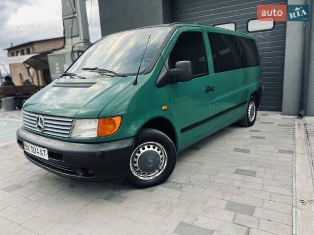 Зеленый Мерседес Вито, объемом двигателя 2.2 л и пробегом 325 тыс. км за 3499 $, фото 9 на Automoto.ua