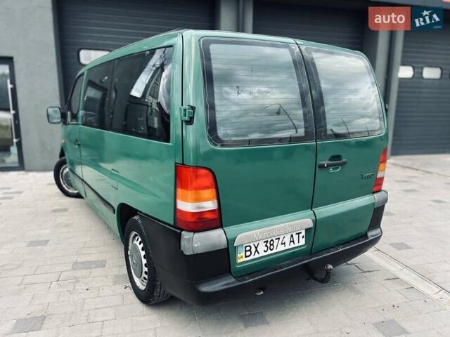 Зеленый Мерседес Вито, объемом двигателя 2.2 л и пробегом 325 тыс. км за 3499 $, фото 12 на Automoto.ua