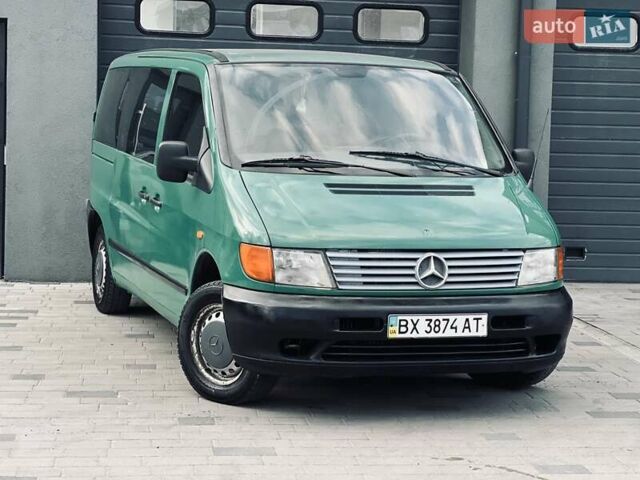 Зеленый Мерседес Вито, объемом двигателя 2.2 л и пробегом 325 тыс. км за 3499 $, фото 3 на Automoto.ua