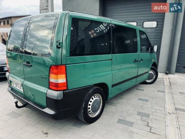 Зеленый Мерседес Вито, объемом двигателя 2.2 л и пробегом 325 тыс. км за 3499 $, фото 10 на Automoto.ua