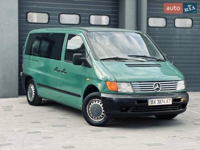 Зеленый Мерседес Вито, объемом двигателя 2.2 л и пробегом 325 тыс. км за 3499 $, фото 5 на Automoto.ua