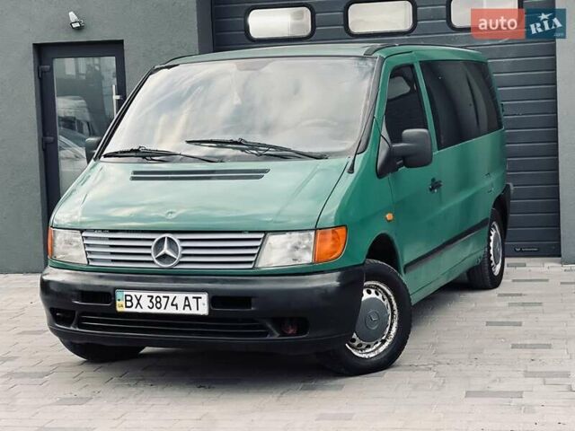 Зеленый Мерседес Вито, объемом двигателя 2.2 л и пробегом 325 тыс. км за 3499 $, фото 6 на Automoto.ua