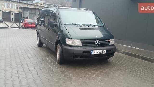 Зеленый Мерседес Вито, объемом двигателя 2.2 л и пробегом 430 тыс. км за 6200 $, фото 1 на Automoto.ua