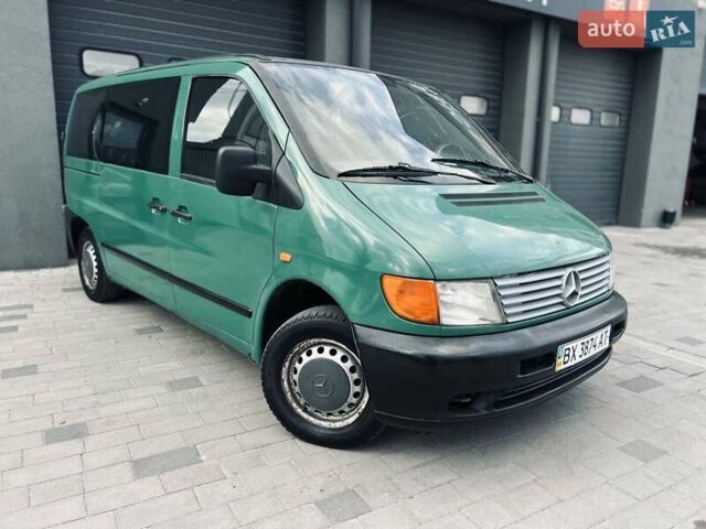 Зеленый Мерседес Вито, объемом двигателя 2.2 л и пробегом 325 тыс. км за 3499 $, фото 4 на Automoto.ua