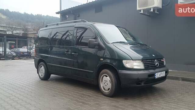 Зеленый Мерседес Вито, объемом двигателя 2.2 л и пробегом 430 тыс. км за 6200 $, фото 2 на Automoto.ua