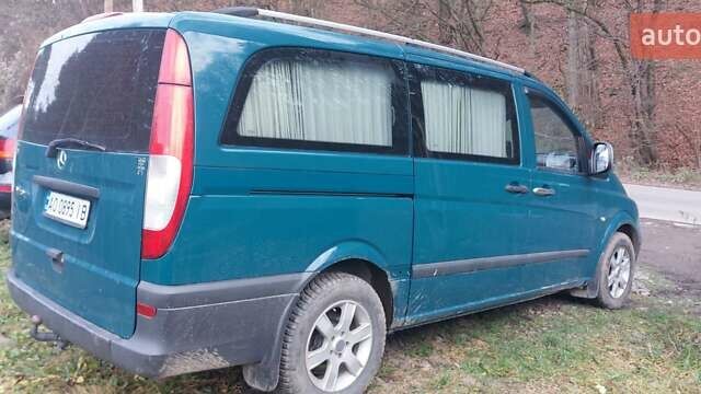 Зеленый Мерседес Вито, объемом двигателя 2.2 л и пробегом 300 тыс. км за 4900 $, фото 6 на Automoto.ua