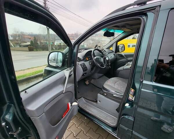 Зеленый Мерседес Вито, объемом двигателя 2.15 л и пробегом 458 тыс. км за 9900 $, фото 3 на Automoto.ua