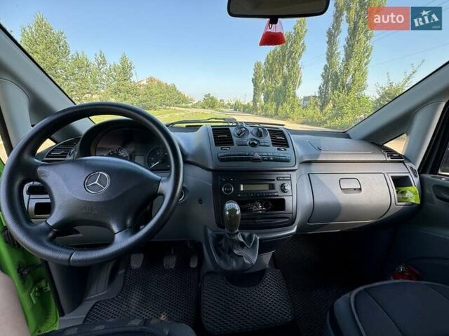 Зелений Мерседес Віто, об'ємом двигуна 2.15 л та пробігом 272 тис. км за 8000 $, фото 13 на Automoto.ua