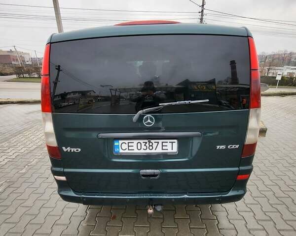 Зеленый Мерседес Вито, объемом двигателя 2.15 л и пробегом 458 тыс. км за 9900 $, фото 33 на Automoto.ua