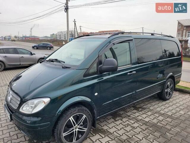 Зеленый Мерседес Вито, объемом двигателя 2.15 л и пробегом 458 тыс. км за 9900 $, фото 38 на Automoto.ua