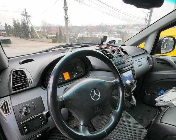 Зеленый Мерседес Вито, объемом двигателя 2.15 л и пробегом 458 тыс. км за 9900 $, фото 6 на Automoto.ua