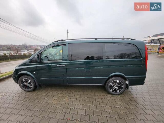 Зеленый Мерседес Вито, объемом двигателя 2.15 л и пробегом 458 тыс. км за 9900 $, фото 1 на Automoto.ua