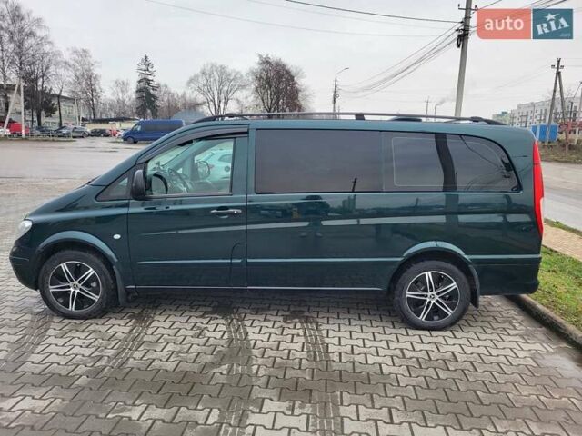 Зеленый Мерседес Вито, объемом двигателя 2.15 л и пробегом 458 тыс. км за 9900 $, фото 18 на Automoto.ua