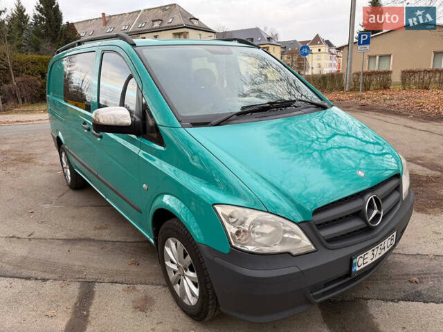 Зеленый Мерседес Вито, объемом двигателя 2.2 л и пробегом 544 тыс. км за 9000 $, фото 4 на Automoto.ua