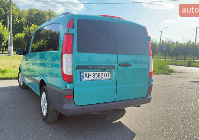 Зеленый Мерседес Вито, объемом двигателя 2.14 л и пробегом 200 тыс. км за 13500 $, фото 13 на Automoto.ua