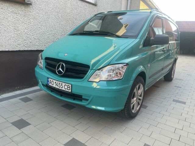 Зеленый Мерседес Вито, объемом двигателя 2.1 л и пробегом 202 тыс. км за 14200 $, фото 5 на Automoto.ua