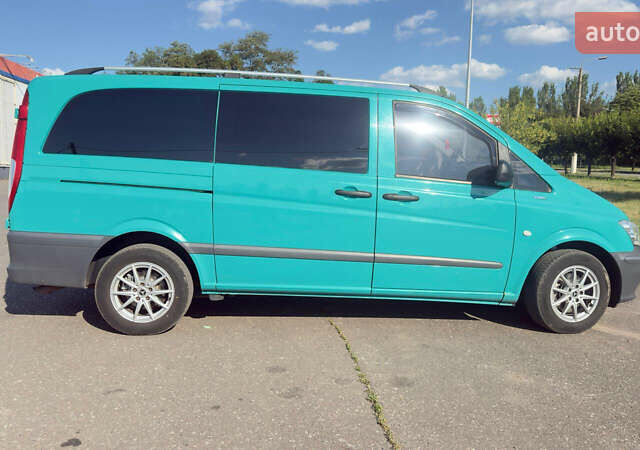 Зеленый Мерседес Вито, объемом двигателя 2.14 л и пробегом 200 тыс. км за 13500 $, фото 12 на Automoto.ua