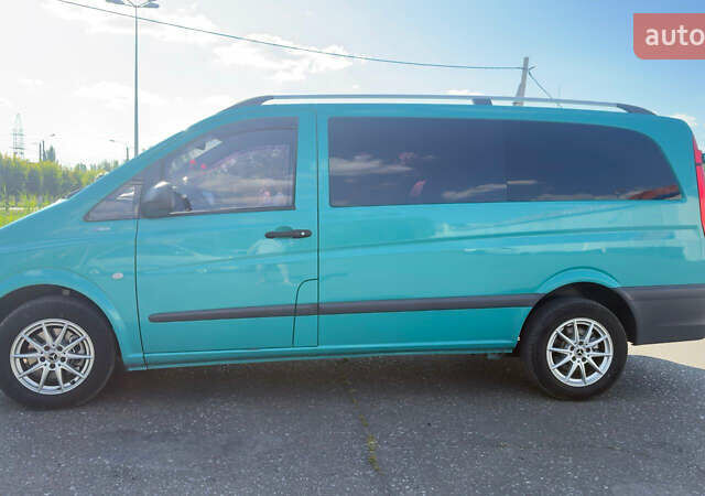 Зеленый Мерседес Вито, объемом двигателя 2.14 л и пробегом 200 тыс. км за 13500 $, фото 9 на Automoto.ua