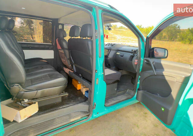 Зеленый Мерседес Вито, объемом двигателя 2.14 л и пробегом 200 тыс. км за 13500 $, фото 23 на Automoto.ua