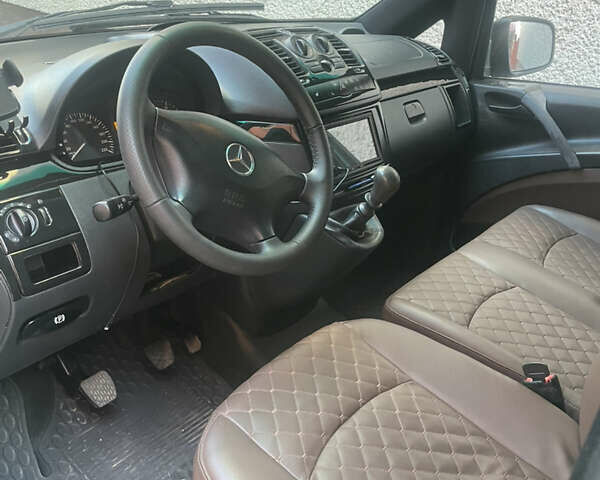 Зеленый Мерседес Вито, объемом двигателя 2.2 л и пробегом 202 тыс. км за 14150 $, фото 9 на Automoto.ua