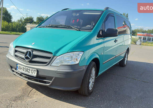 Зеленый Мерседес Вито, объемом двигателя 2.14 л и пробегом 200 тыс. км за 13500 $, фото 10 на Automoto.ua