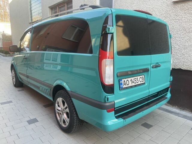 Зеленый Мерседес Вито, объемом двигателя 2.1 л и пробегом 202 тыс. км за 14200 $, фото 11 на Automoto.ua