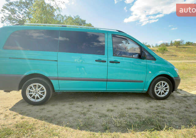 Зеленый Мерседес Вито, объемом двигателя 2.14 л и пробегом 200 тыс. км за 13500 $, фото 20 на Automoto.ua