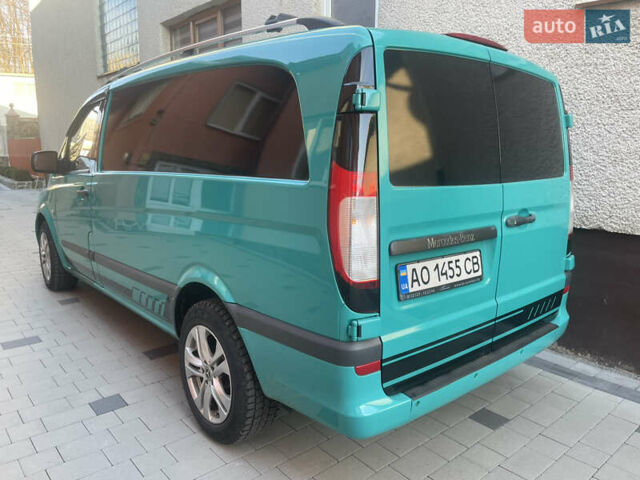 Зеленый Мерседес Вито, объемом двигателя 2.2 л и пробегом 202 тыс. км за 14150 $, фото 10 на Automoto.ua